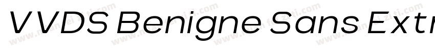 VVDS Benigne Sans ExtraLight字体转换